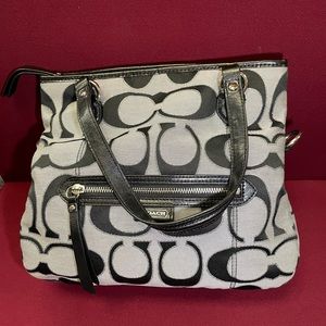 Coach Silver Moonlight CrossBody Bag